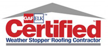 G.A. Porter Roofing Contractor, Inc is GAF / ELK Certified Weather Stopper Roofing Contractor